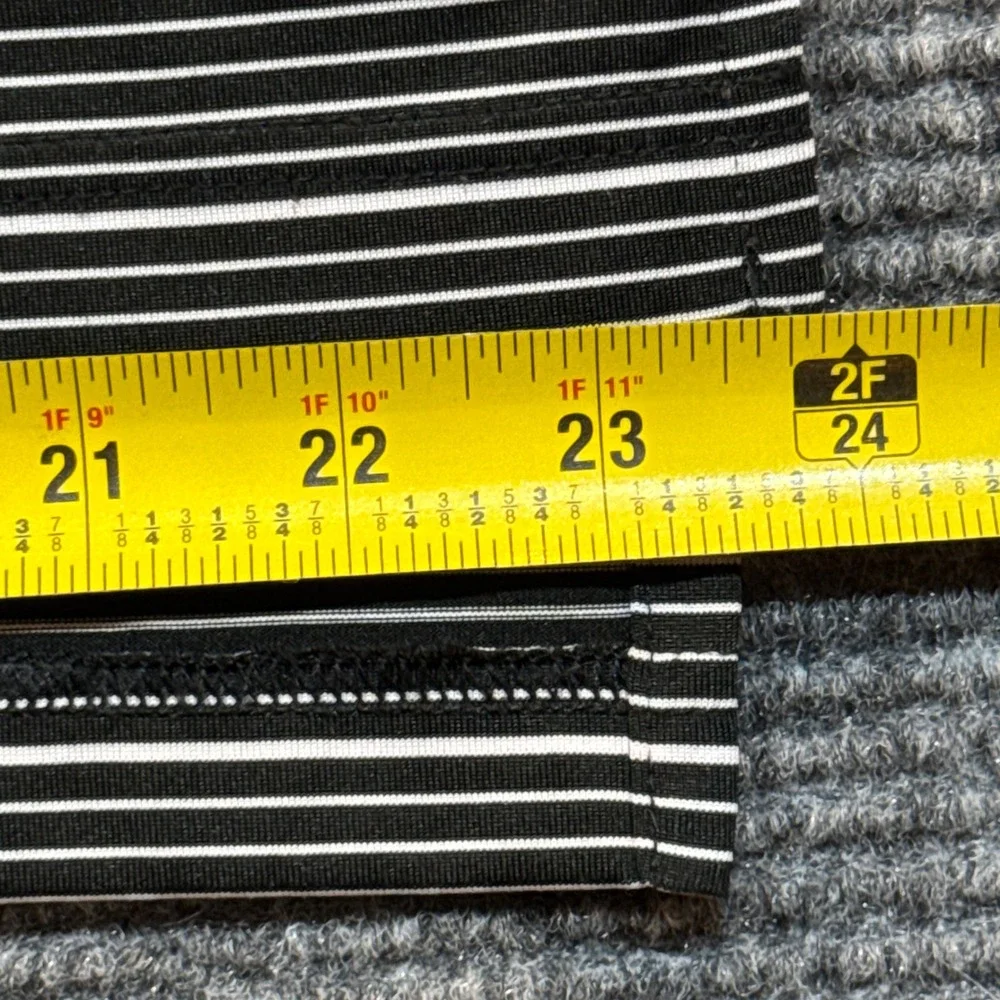 Adidas Golf US Open Merion 2013 Polo Shirt L Black White Climalite Striped Lexus